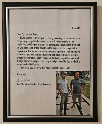 Craft Pavers Review Testimonials