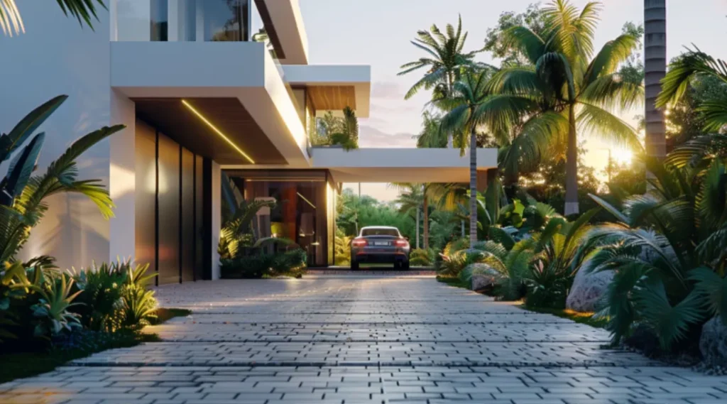 Match Driveway Pavers to Your Home’s 
